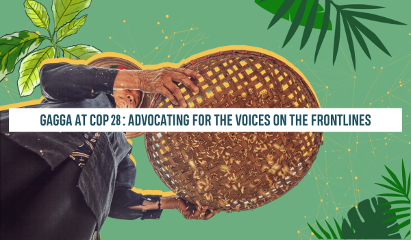 November 2023 Newsletter | GAGGAatCOP28: Advocating for the Voices on the Frontlines