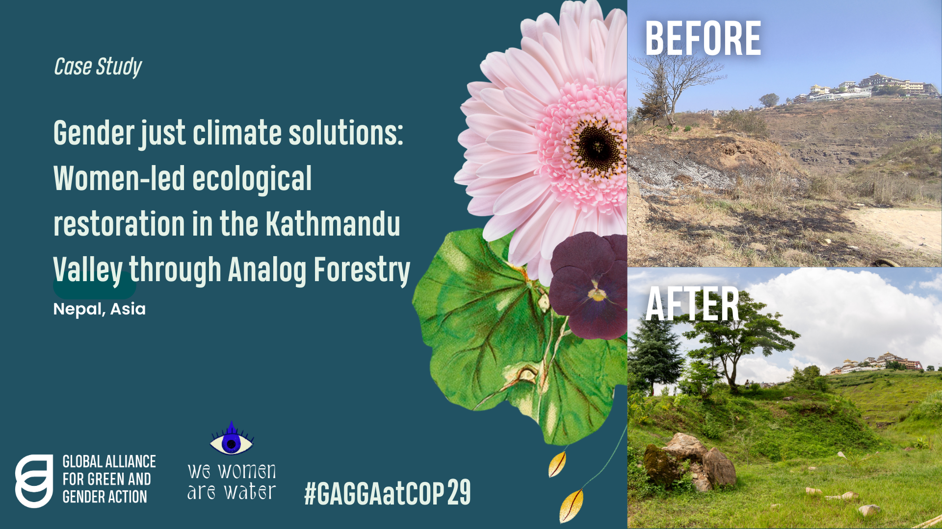 Gender just climate solution: Restoring Ecosystems Through Analog Forestry In Nepal