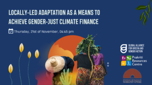 Locally-Led Adaptation for Gender-Just Climate Finance